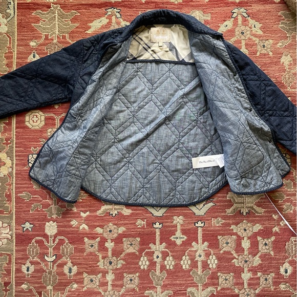 Barbour Barrhead Denim Quilted Jacket XXL - Picture 5 of 7